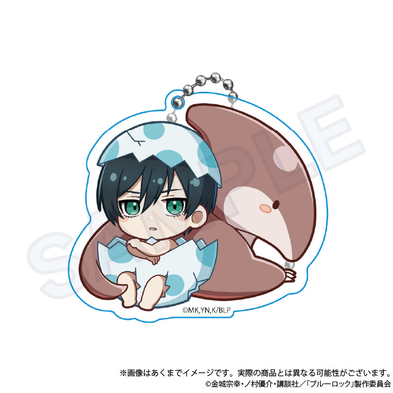 ブルーロック_ぎゃおコレ トレーディングアクリルキーホルダー ベビたま ver.【BOX】