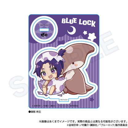 ブルーロック_ぎゃおコレ ミニキャラスタンド ベビたま ver. 御影 玲王