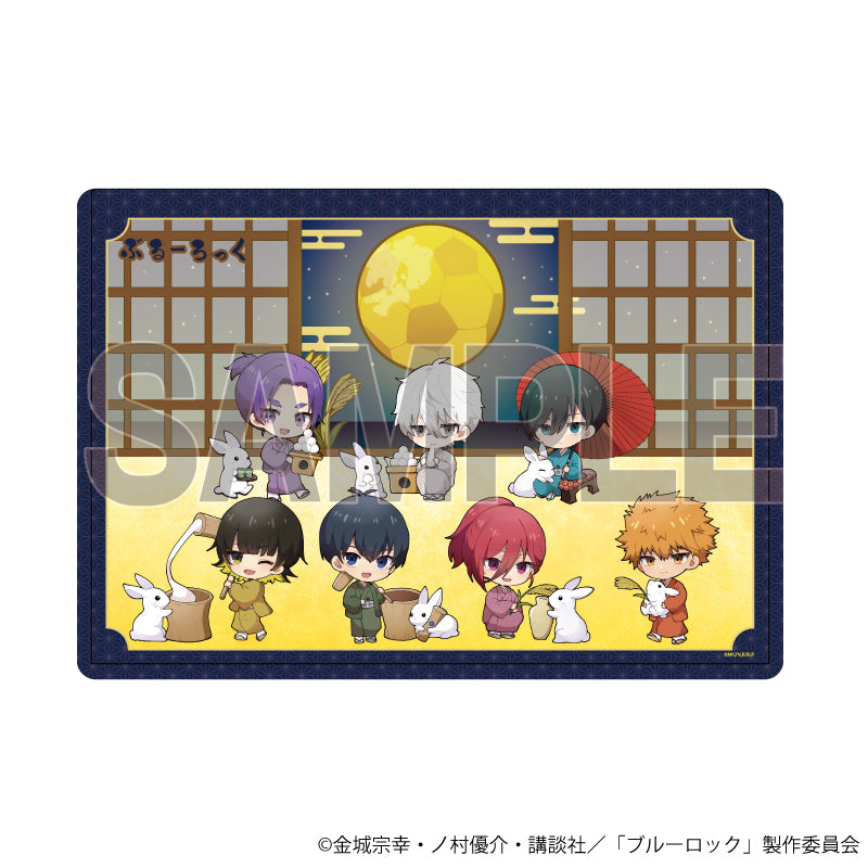 ブルーロック_キャラクリアケース07/お月見ver. 集合デザイン(ミニキャライラスト)