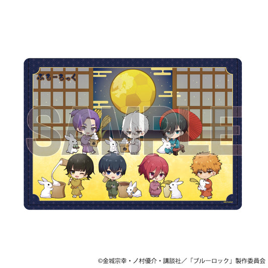 ブルーロック_キャラクリアケース07/お月見ver. 集合デザイン(ミニキャライラスト)