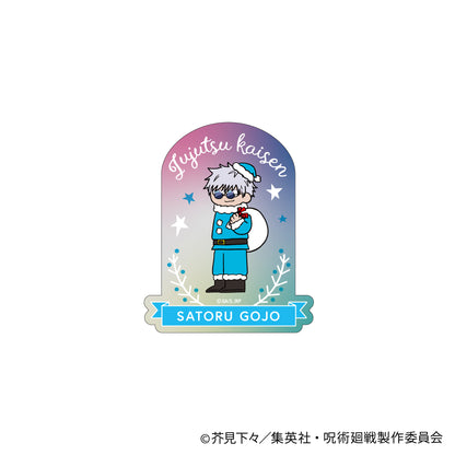 呪術廻戦_ジロリホログラムステッカー~クリスマス 懐玉・玉折ver.~(五条悟)