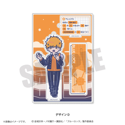 ブルーロック_第4弾 アクリルスタンドキーホルダー (全12種) D 國神 錬介