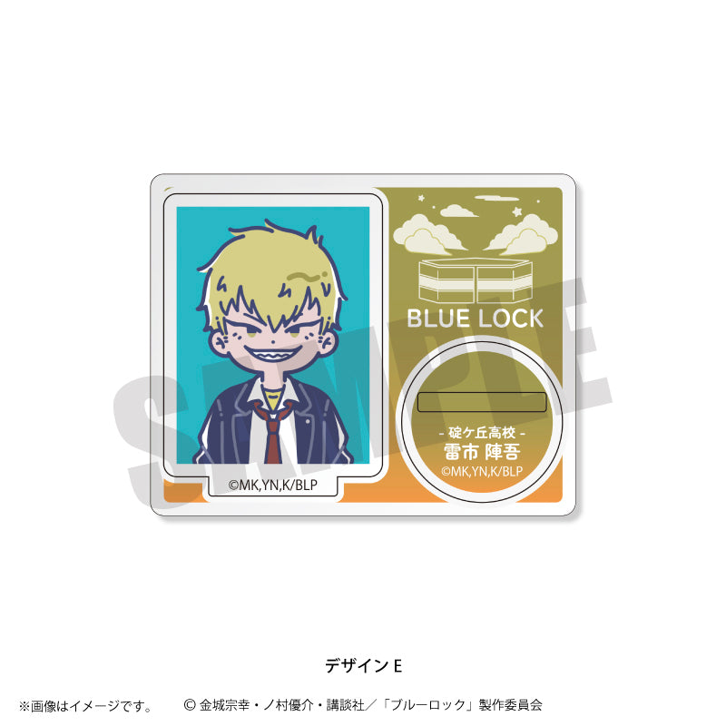 ブルーロック_第4弾 ミニミニアクリルスタンド (全12種) E 雷市 陣吾