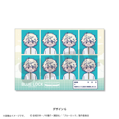 ブルーロック_第4弾 証明写真ステッカー(全12種) G 吉良 涼介
