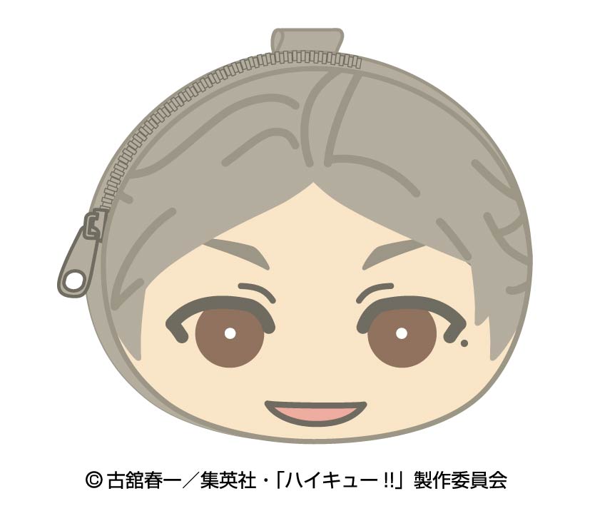 ハイキュー!!_おまんじゅうふかふかポーチ 5.菅原孝支