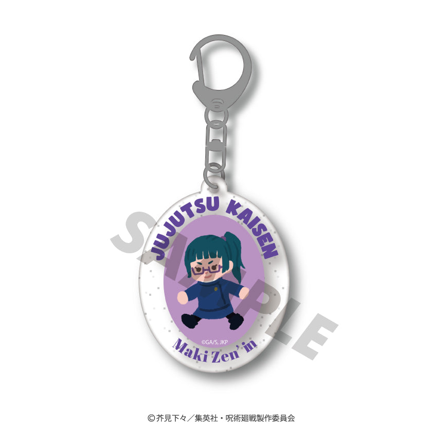 呪術廻戦_ ラメアクリルキーホルダー04.禪院 真希