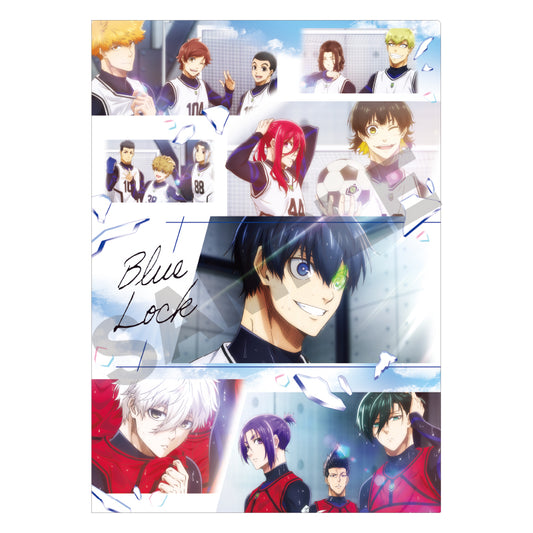 ブルーロック_シングルクリアファイル　スカイ