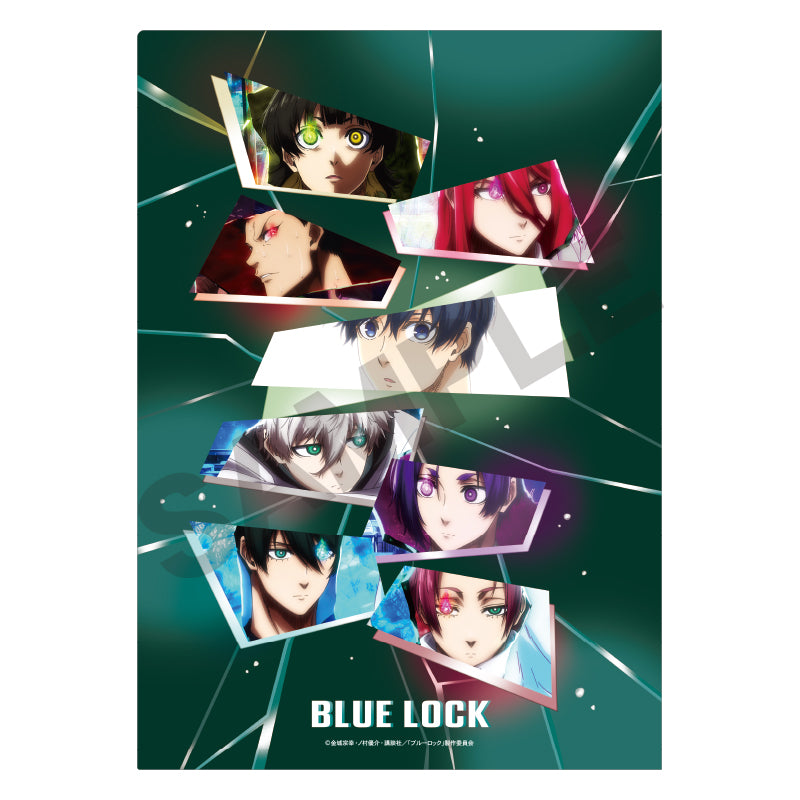 ブルーロック_シングルクリアファイル　ガラスフレーム