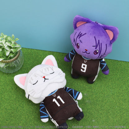ブルーロック_withCAT　アイマスク付きぬいぐるみキーホルダー／蜂楽 廻