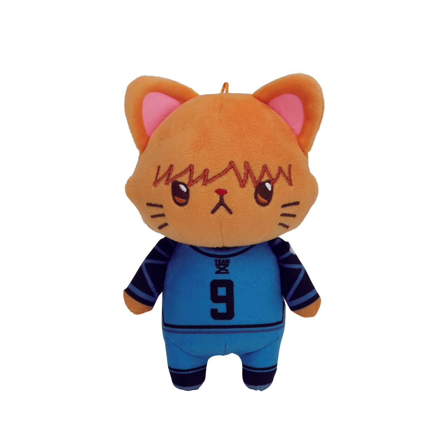 ブルーロック_withCAT　アイマスク付きぬいぐるみキーホルダー／國神 錬介