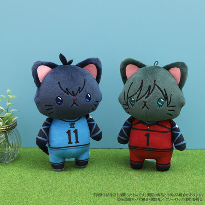 ブルーロック_withCAT　アイマスク付きぬいぐるみキーホルダー／千切 豹馬