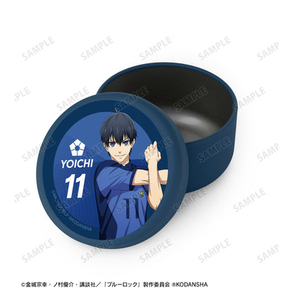 ブルーロック_描き下ろしイラスト 潔 世一 試合前の準備中ver. プチ缶ケース
