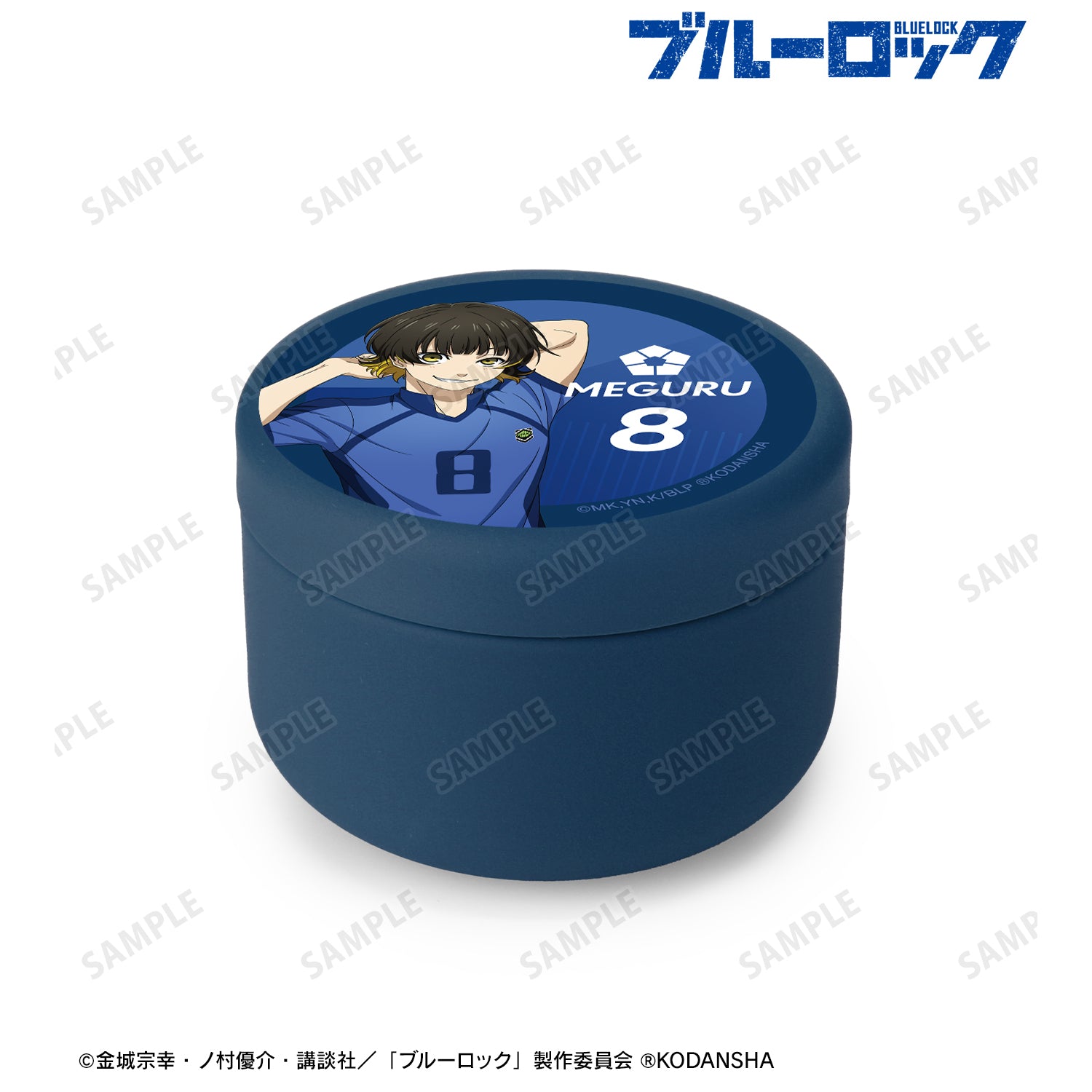 ブルーロック_描き下ろしイラスト 蜂楽 廻 試合前の準備中ver. プチ缶ケース