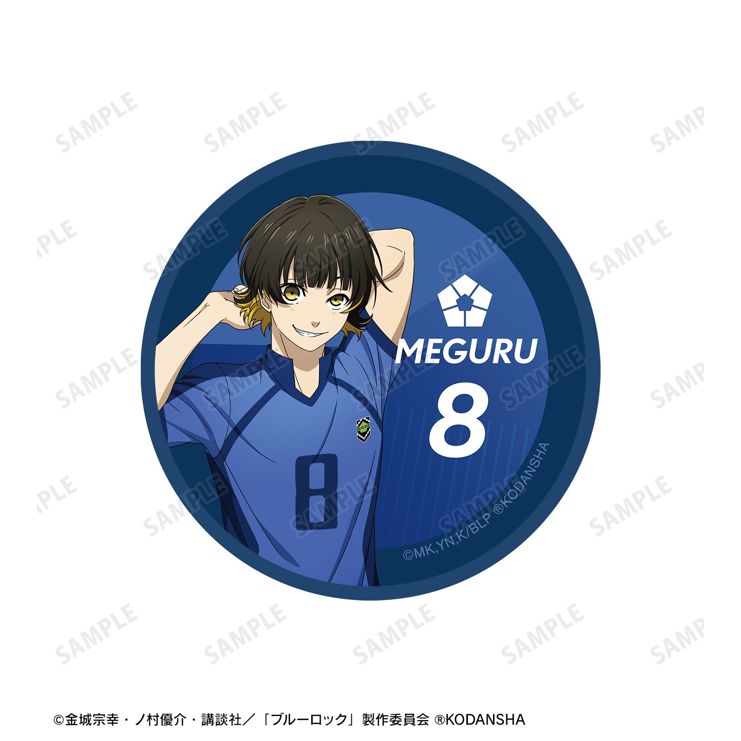 ブルーロック_描き下ろしイラスト 蜂楽 廻 試合前の準備中ver. プチ缶ケース