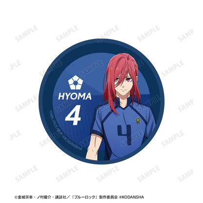 ブルーロック_描き下ろしイラスト 千切 豹馬 試合前の準備中ver. プチ缶ケース