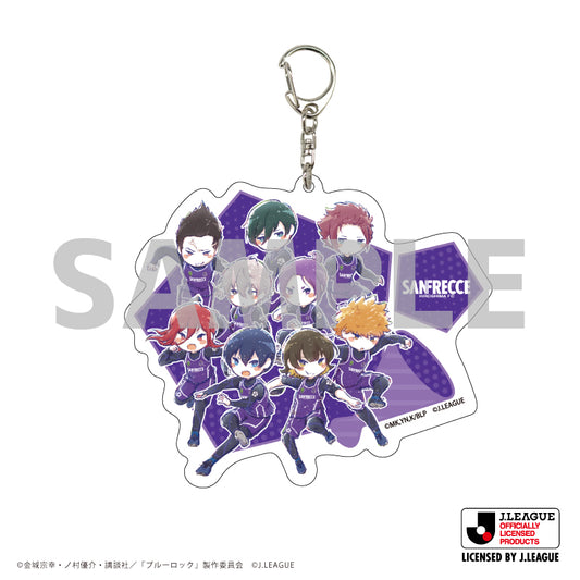 ブルーロック×Jリーグ_デカアクリルキーホルダー07/サンフレッチェ広島(グラフアートイラスト)