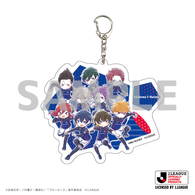 ブルーロック×Jリーグ_デカアクリルキーホルダー09/横浜F・マリノス(グラフアートイラスト)
