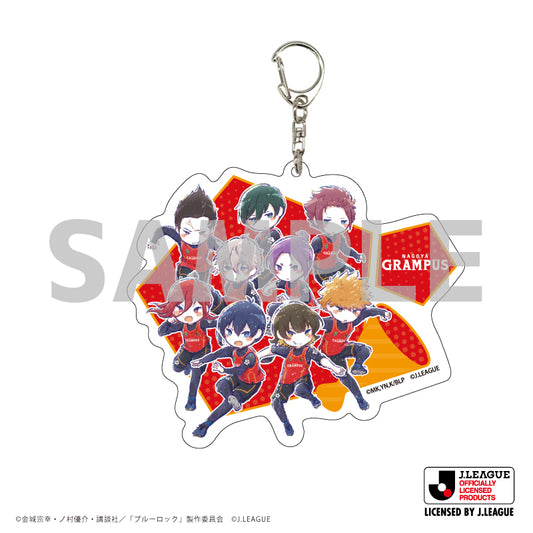 ブルーロック×Jリーグ_デカアクリルキーホルダー15/名古屋グランパス(グラフアートイラスト)