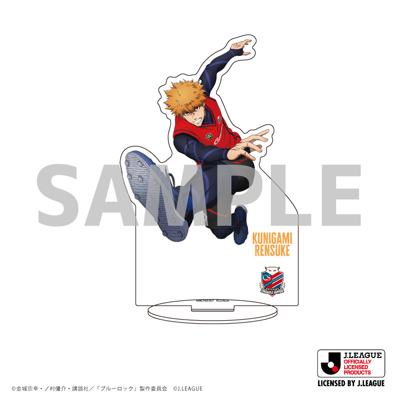 ブルーロック×Jリーグ_キャラアクリルフィギュア03/國神 錬介×北海道コンサドーレ札幌(描き下ろしイラスト)