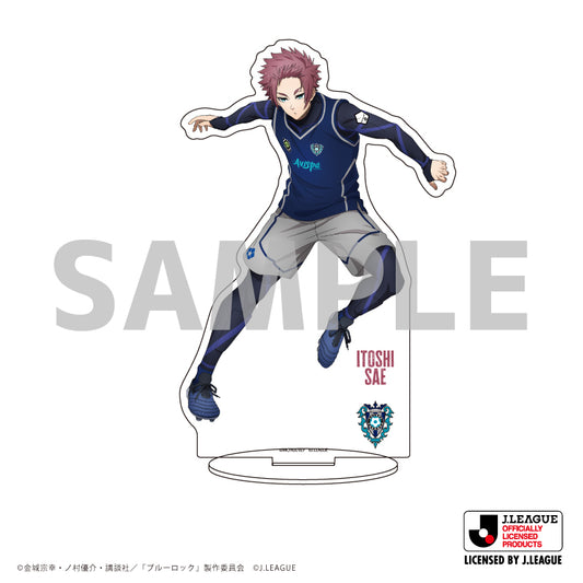 ブルーロック×Jリーグ_キャラアクリルフィギュア18/糸師 冴×アビスパ福岡(描き下ろしイラスト)