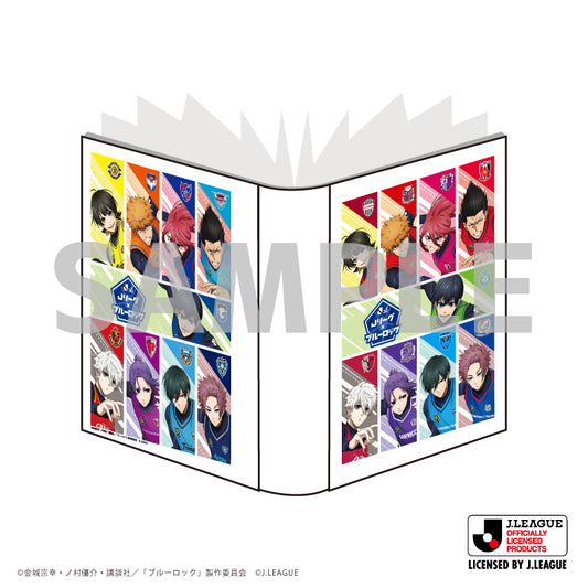 ブルーロック×Jリーグ_プレミアムポストカードホルダー01/集合デザイン(描き下ろしイラスト)