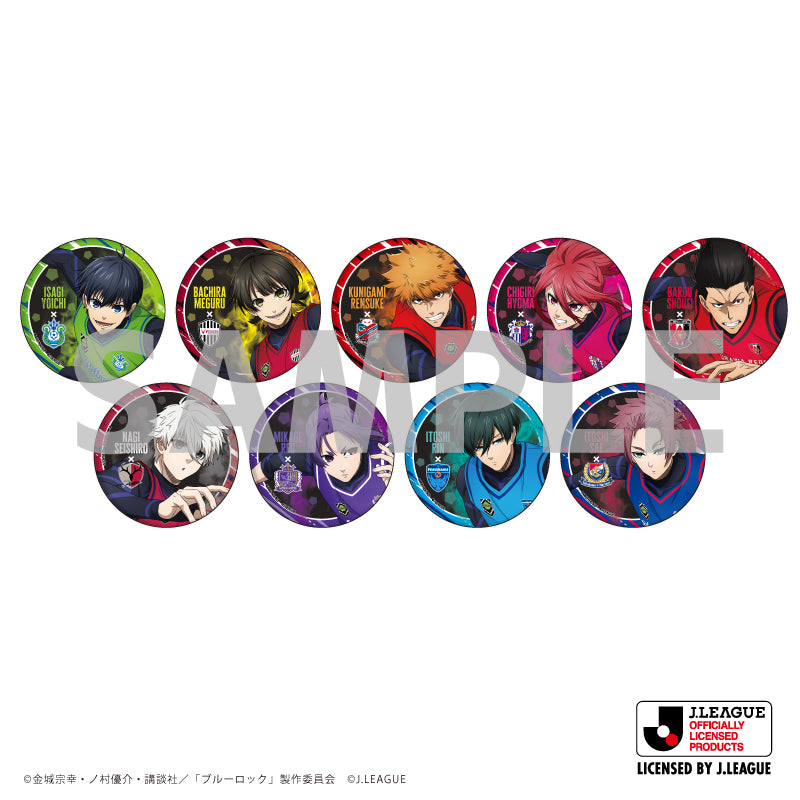ブルーロック×Jリーグ_缶バッジ01/ボックス BOX1(全9種)(描き下ろしイラスト)
