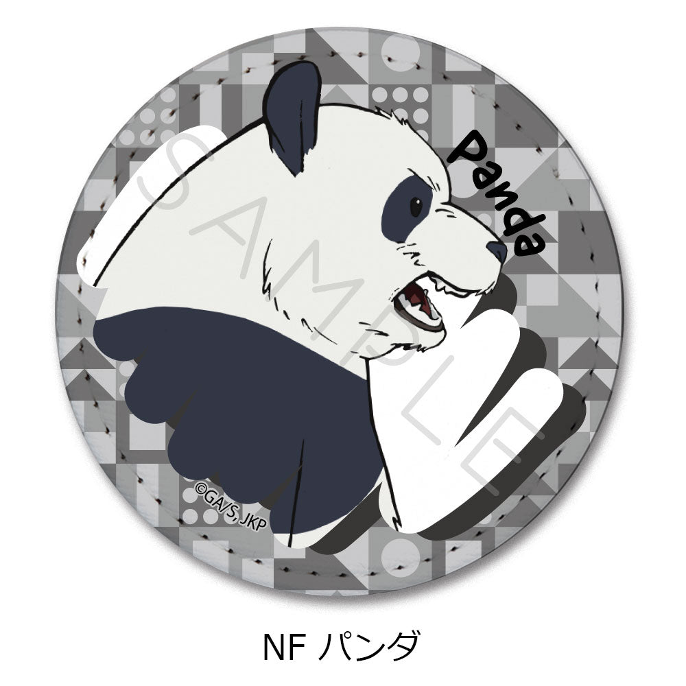 呪術廻戦 2期_第2弾 レザーバッジ(丸形) NF パンダ