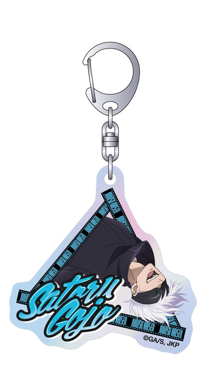 呪術廻戦　第2期_オーロラアクリルキーホルダー／五条 悟　パルクール