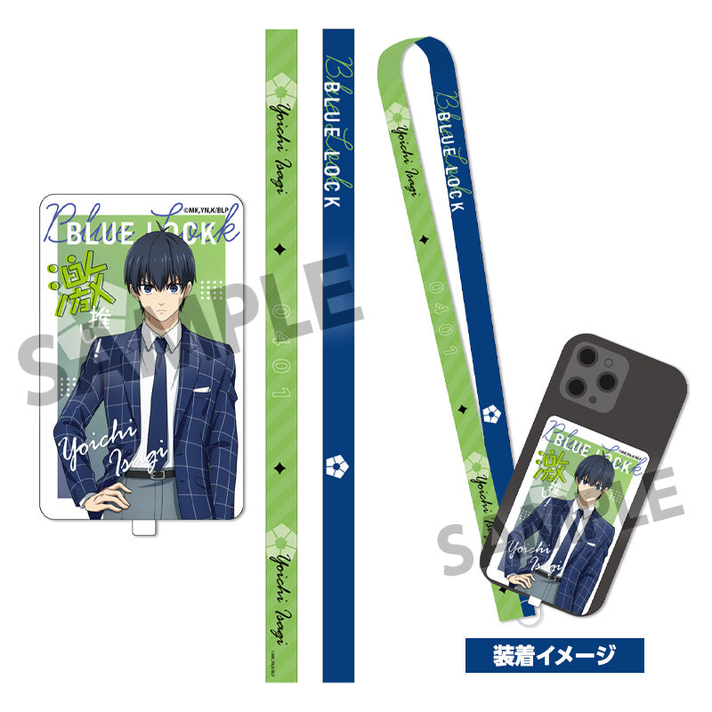 ブルーロック_描き下ろし激推しスマホストラップ(フォンタブ付き) 潔 世一