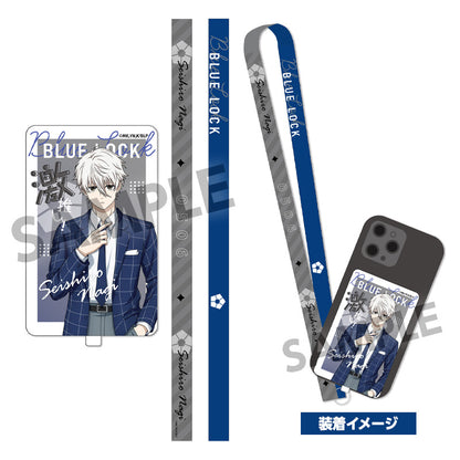 ブルーロック_描き下ろし激推しスマホストラップ(フォンタブ付き) 凪 誠士郎