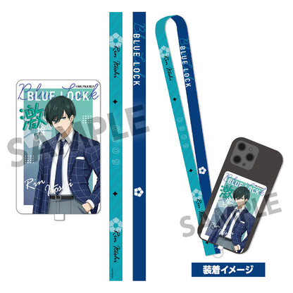 ブルーロック_描き下ろし激推しスマホストラップ(フォンタブ付き) 糸師 凛