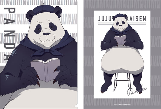 呪術廻戦　第2期_クリアファイル／パンダ 読書