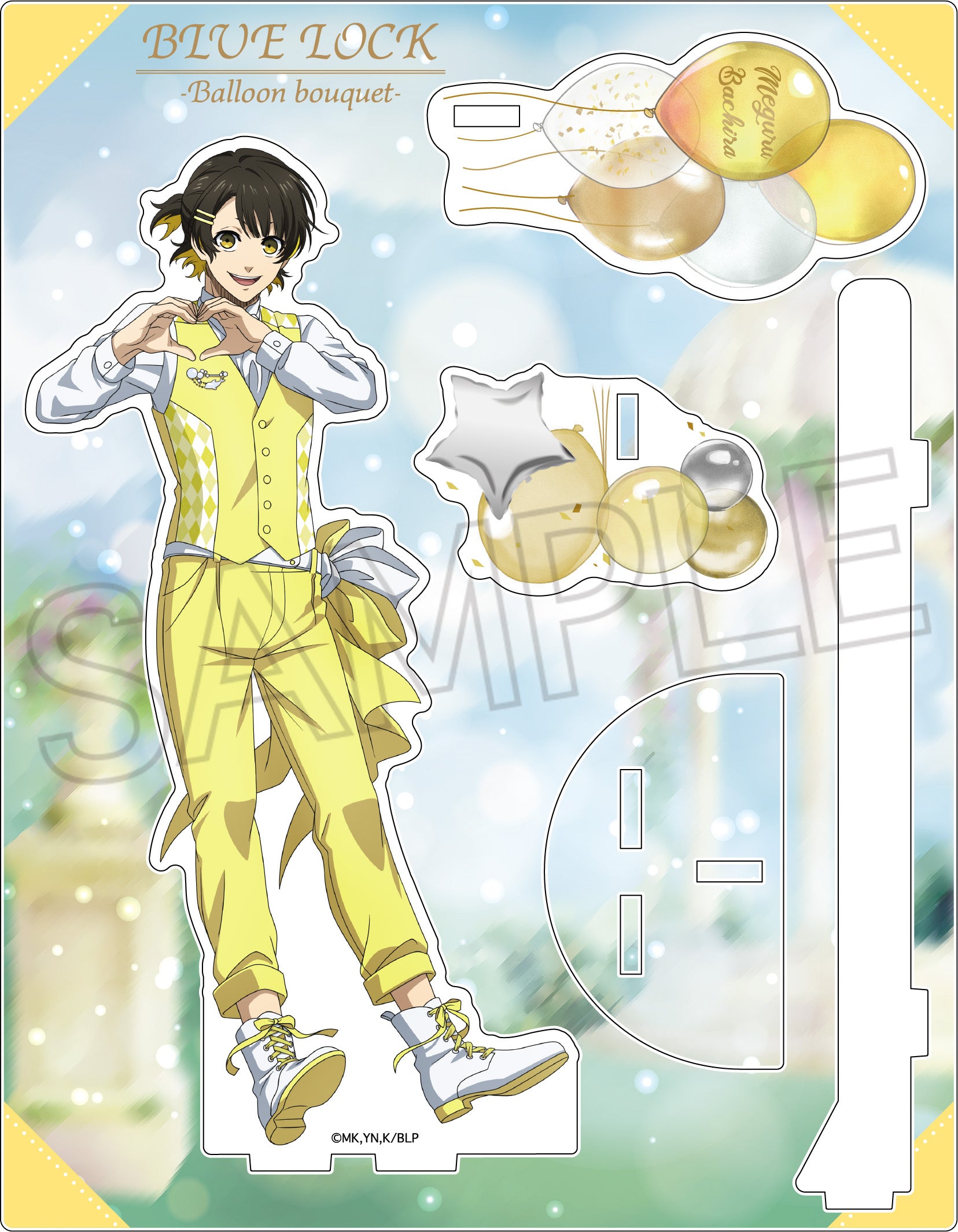 ブルーロック_アクリルスタンド -Balloon Bouquet- 蜂楽廻