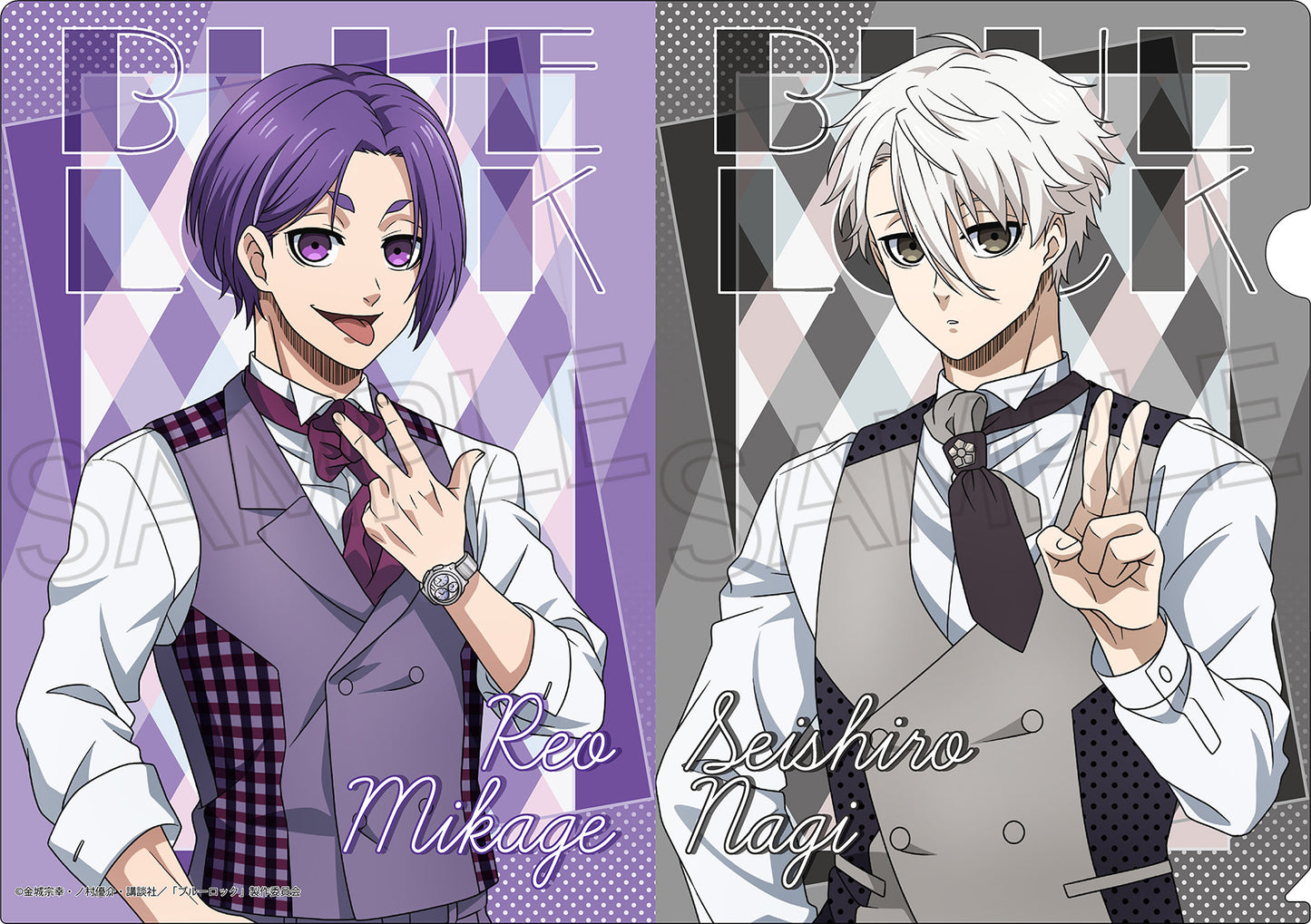 ブルーロック_クリアファイル -Balloon Bouquet- 凪誠士郎&御影玲王