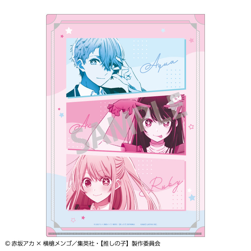 【推しの子】_A4シングルクリアファイル_アイ・アクア・ルビー
