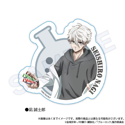 ブルーロック_ダイカットステッカー スポーツ研究生 ver. 凪 誠士郎