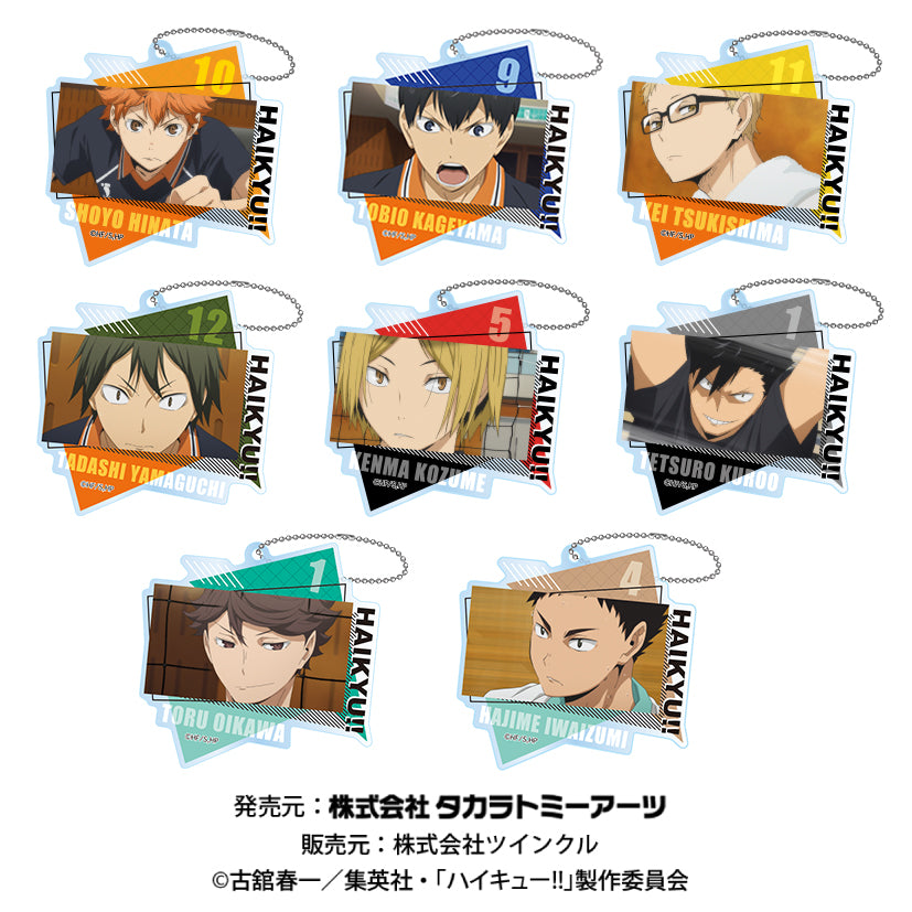 ハイキュー!!_百面相アクリルキーチェーン【BOX】【コンプリートBOX】