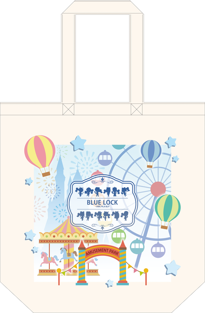 ブルーロック_ぷちちょこ キャンバストートバッグ【遊園地】