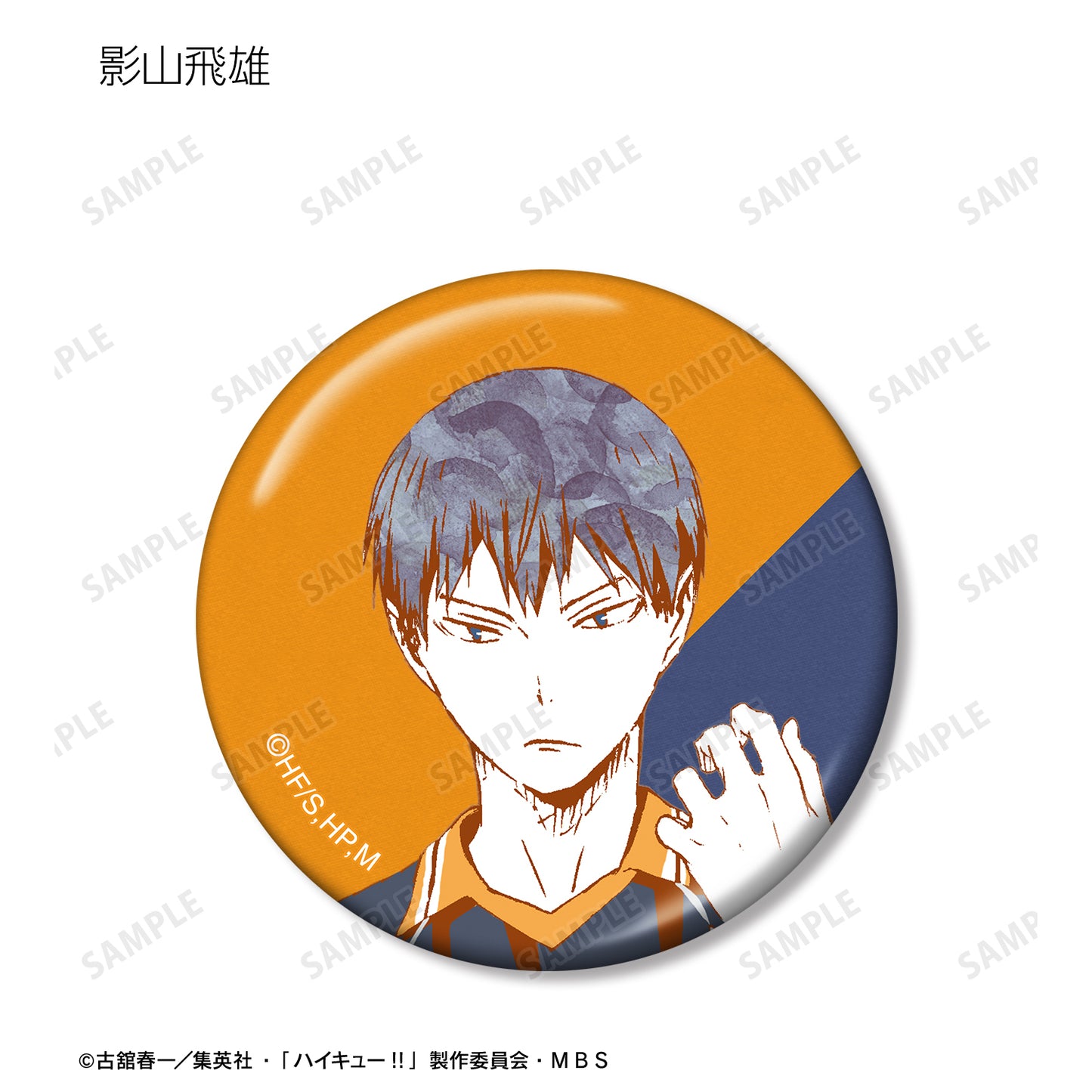 ハイキュー!!_トレーディング Ani-Art 第1弾 メタリック缶バッジ ver.A(単位/BOX)【コンプリートBOX】