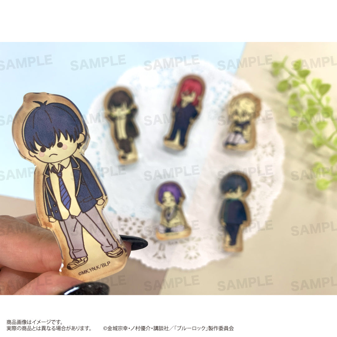 ブルーロック_トレーディングダイカットアクリルブロック（うぃむぱてぃすりー）【コンプリートBOX】
