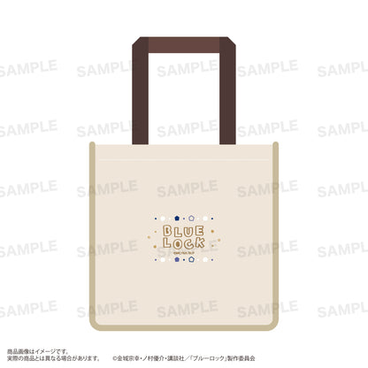 ブルーロック_パイピング正方形トートバッグ（うぃむぱてぃすりー） 集合