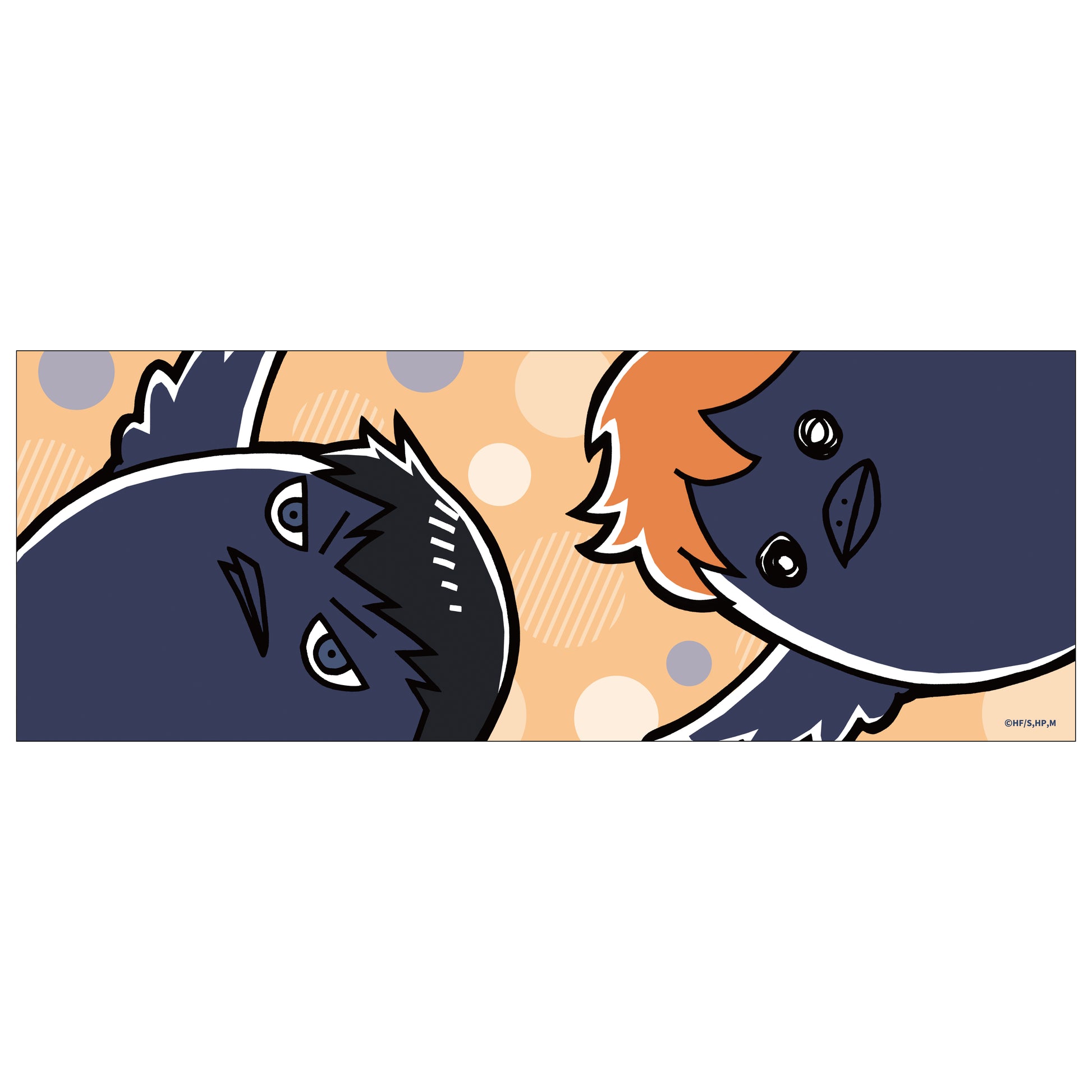 ハイキュー!!_フェイスタオル　烏野高校