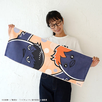 ハイキュー!!_フェイスタオル　烏野高校