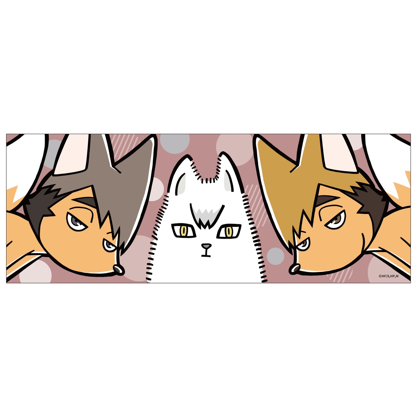 ハイキュー!!_フェイスタオル　稲荷崎高校