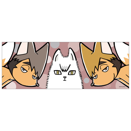 ハイキュー!!_フェイスタオル　稲荷崎高校