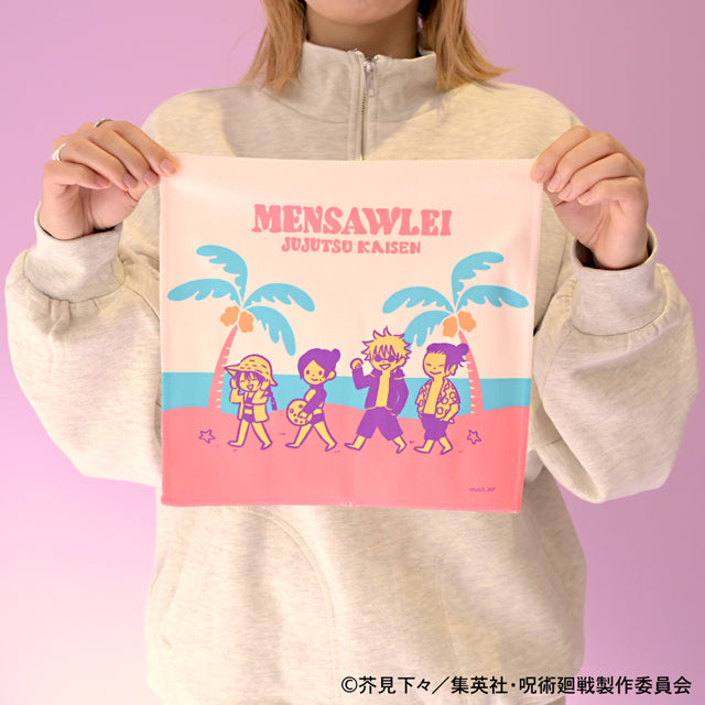 呪術廻戦_ビィズニィズ ハンドタオル(めんそーれ)