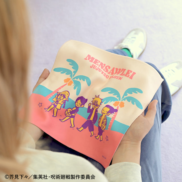 呪術廻戦_ビィズニィズ ハンドタオル(めんそーれ)