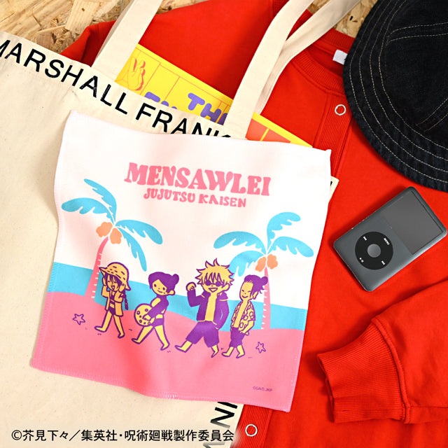 呪術廻戦_ビィズニィズ ハンドタオル(めんそーれ)