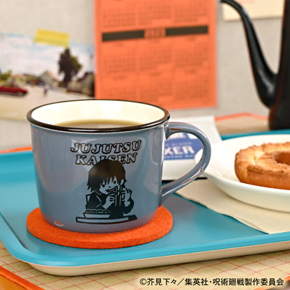 呪術廻戦_ビィズニィズ ホーロー風マグカップ(伏黒甚爾)