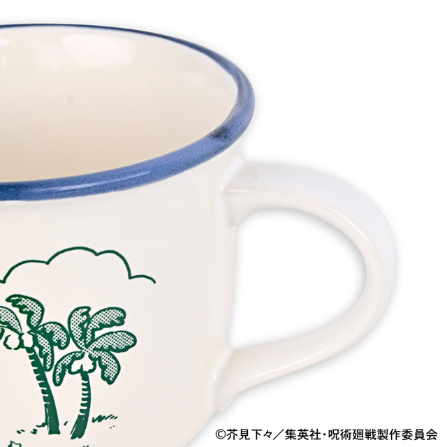 呪術廻戦_ビィズニィズ ホーロー風マグカップ(めんそーれ)